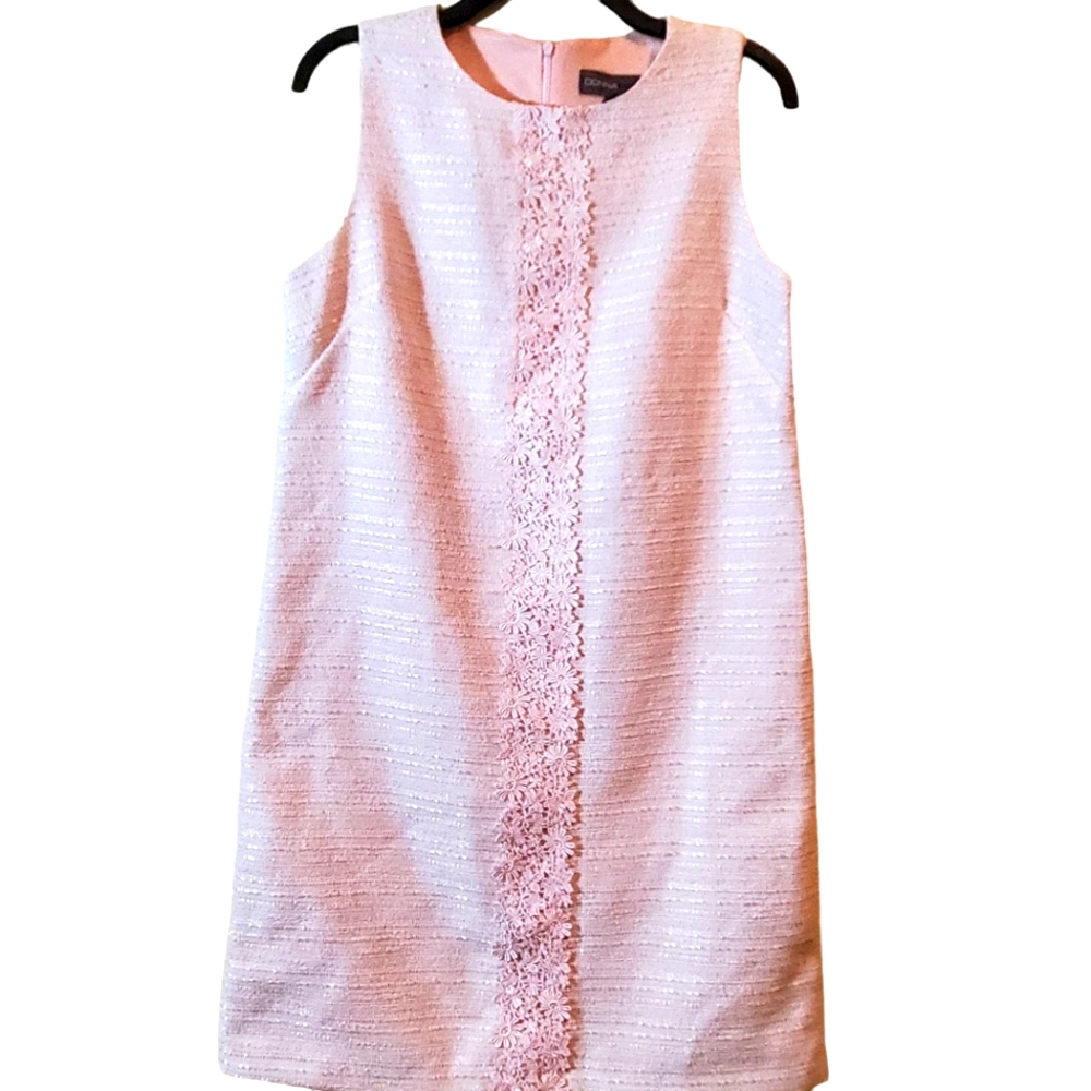 DONNA RICCO NEW YORK BABY PINK DRESS